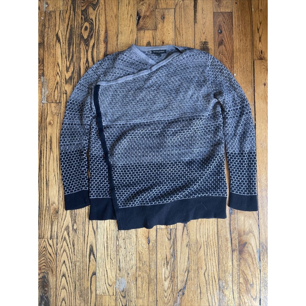 Banana Republic Men’s Medium Cardigan Sweater Gray